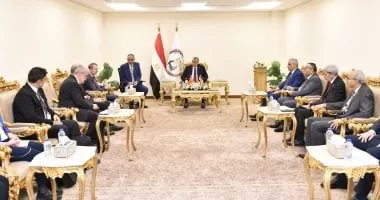 وزير الإنتاج الحربى يستقبل رئيس هيئة الصناعات الدفاعية التركية