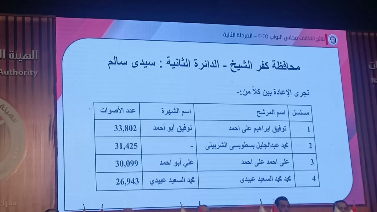 الدائرة الثانية كفر الشيخ