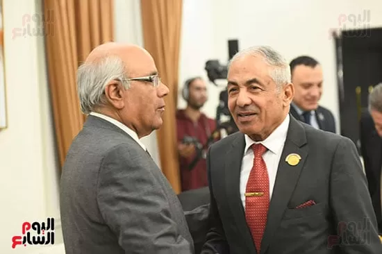 اللواء أحمد العوضي وقيادات الأحزاب