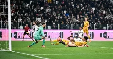 يوفنتوس يتقدم على أودينيزى بهدف فى شوط أول بكأس إيطاليا