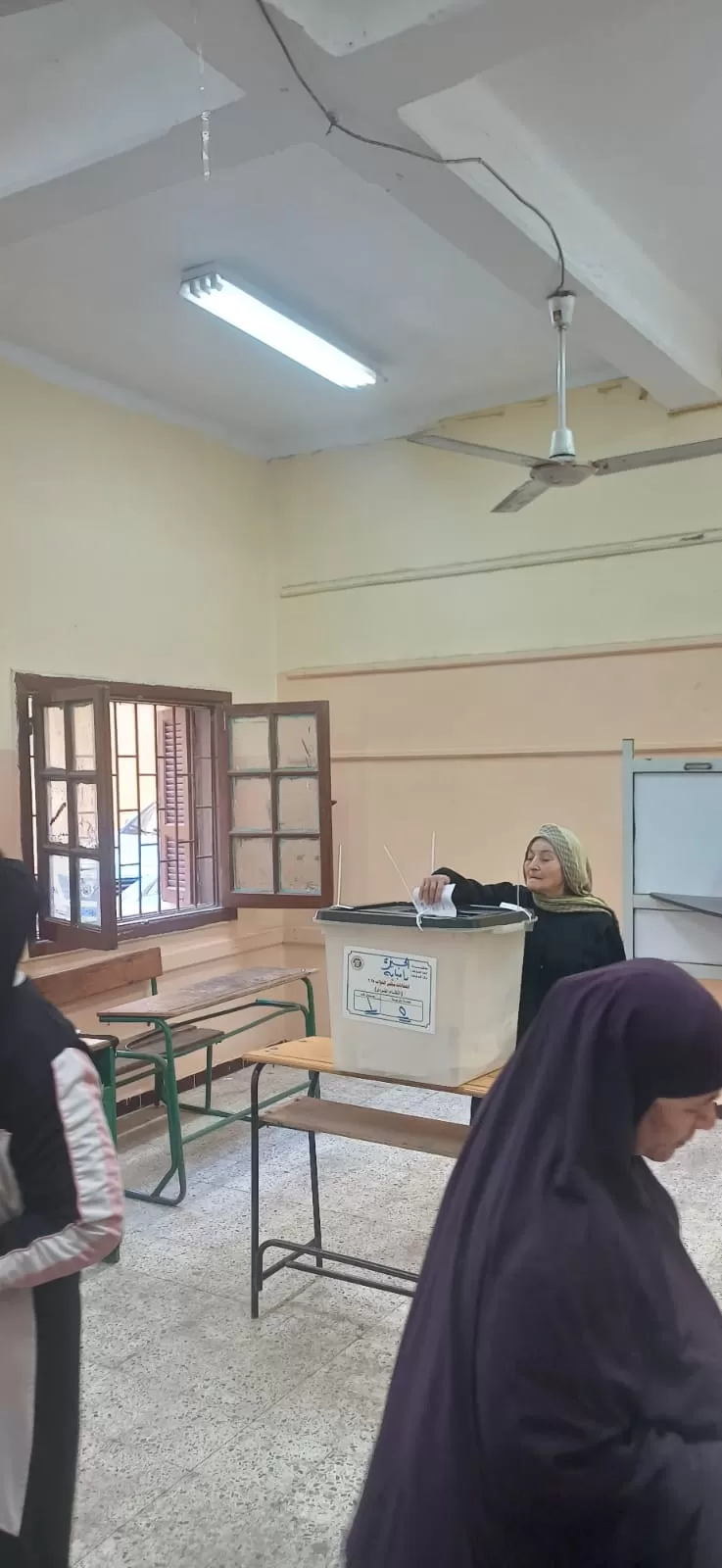 سيدات امبابة يتصدرن المشهد الانتخابى فى امبابة (5)