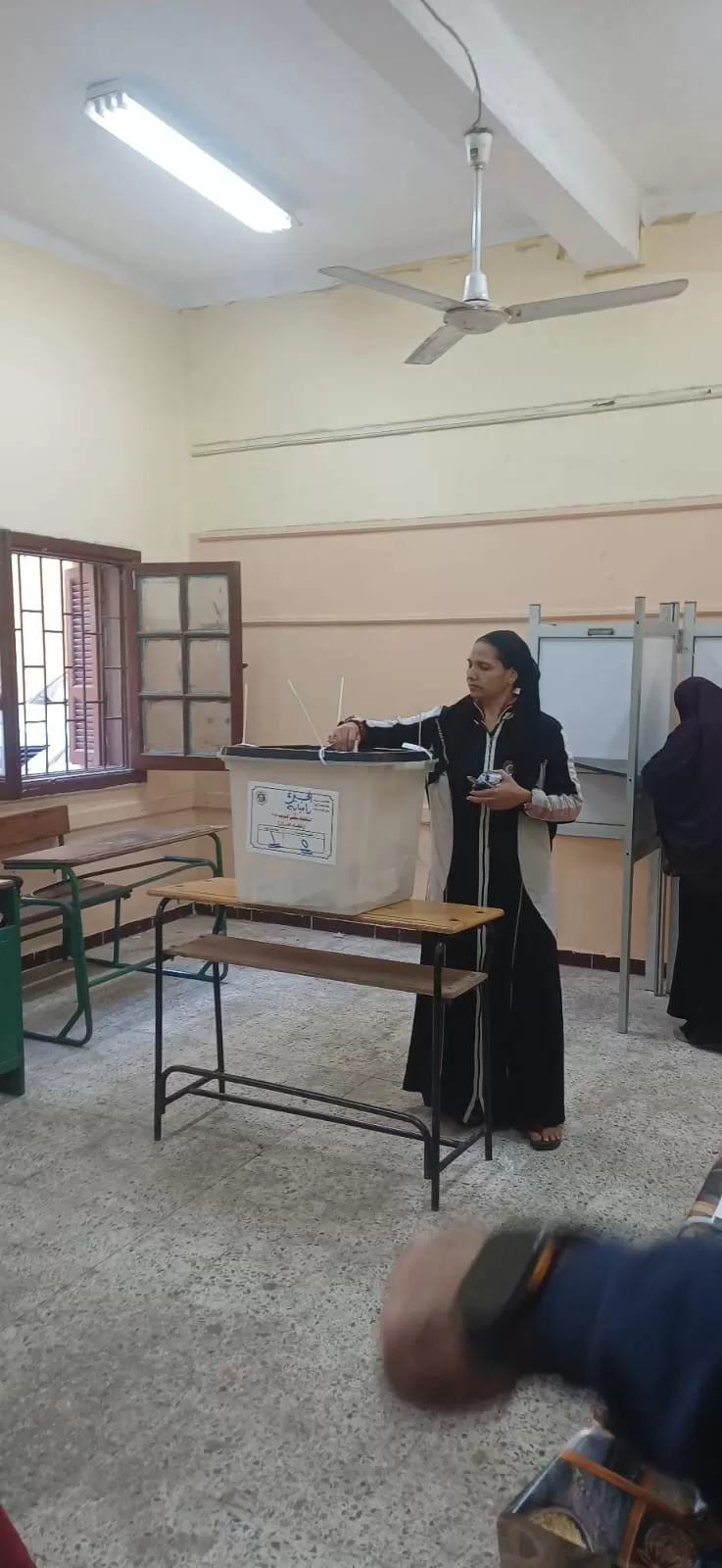 سيدات امبابة يتصدرن المشهد الانتخابى فى امبابة (7)