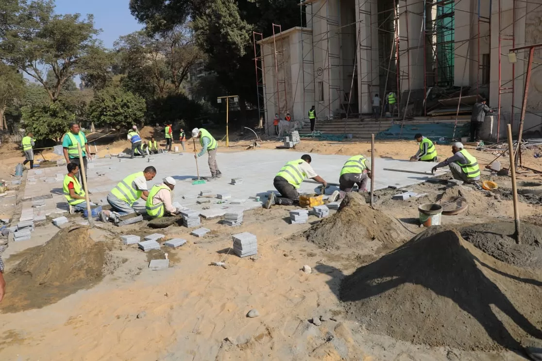 محافظ الجيزة يتفقد نسب التنفيذ بمشروع تطوير حديقة الحيوان (4)