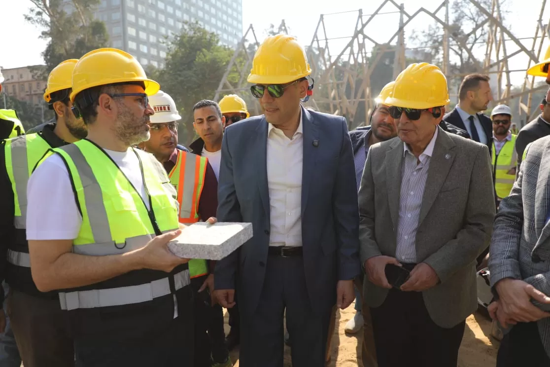 محافظ الجيزة يتفقد نسب التنفيذ بمشروع تطوير حديقة الحيوان (3)
