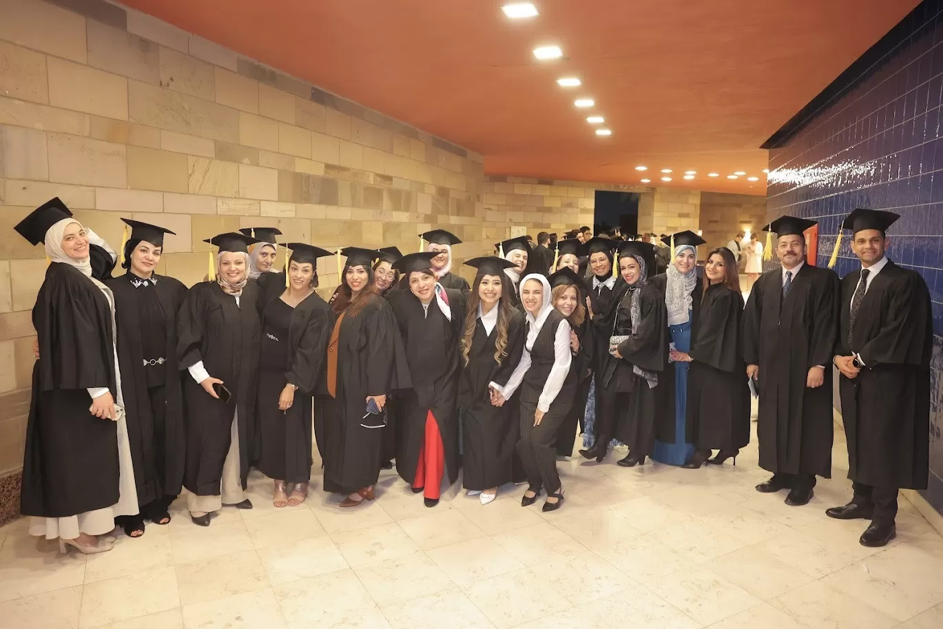 حفل التخرج فى الجامعة الامريكية