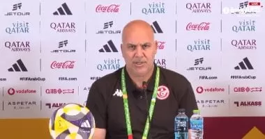 مدرب تونس: طوينا صفحة الخسارة أمام سوريا وجاهزون لفلسطين