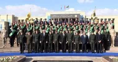 الأكاديمية العسكرية تنظم حفل انتهاء دورة تعايش طلبة جامعة القاهرة