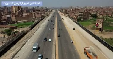 غلق كلى لمخرج محور جمال عبد الناصر بالدائرى غدا لتركيب كوبرى