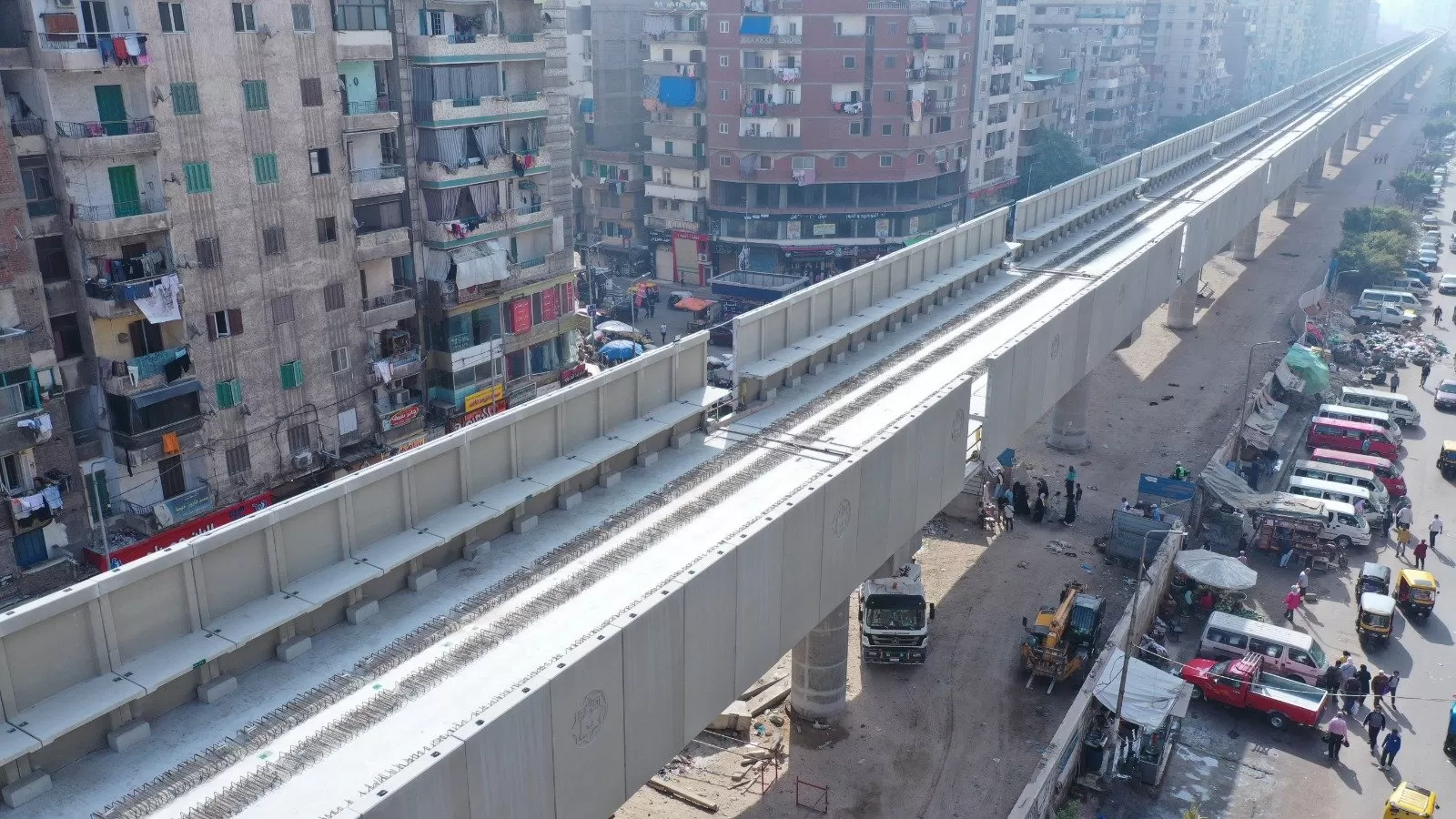 جانب من التصوير الجوى