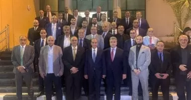 وزير الخارجية يلتقى الجالية المصرية فى قطر.. صور