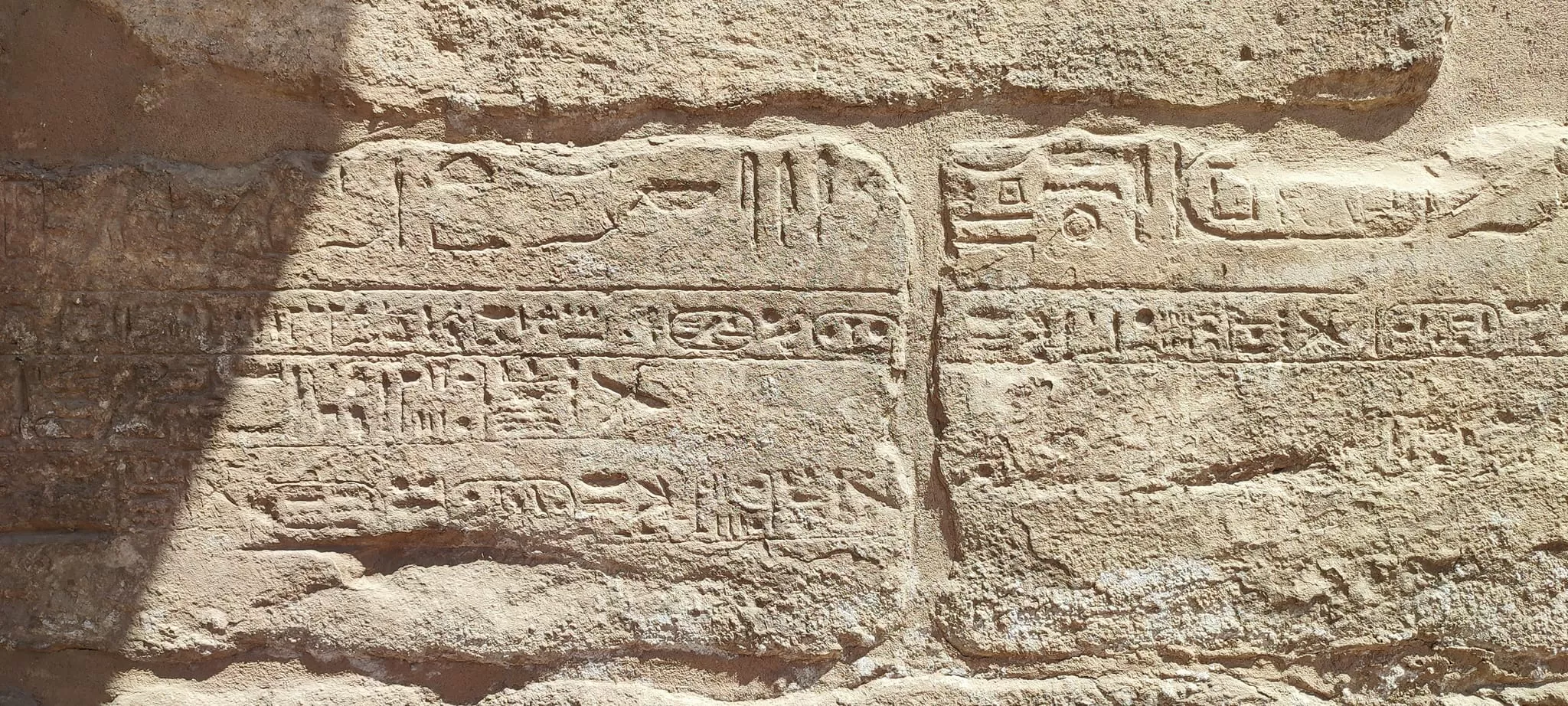 تفاصيل نقوش بالكرنك تكشف تسجيل إرتفاعات منسوب مياه النيل