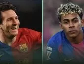 لامين يامال يتحدى أرقام ميسي القياسية فى أول 120 مباراة مع برشلونة