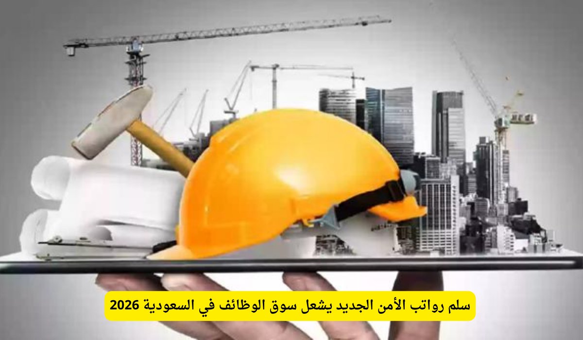 سلم رواتب الأمن الجديد يشعل سوق الوظائف في السعودية 2026