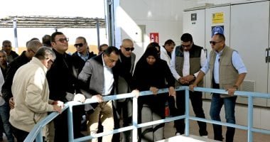 رئيس الوزراء يتفقد محطة رفع صرف صحى الرياينة ضمن مشروعات حياة كريمة