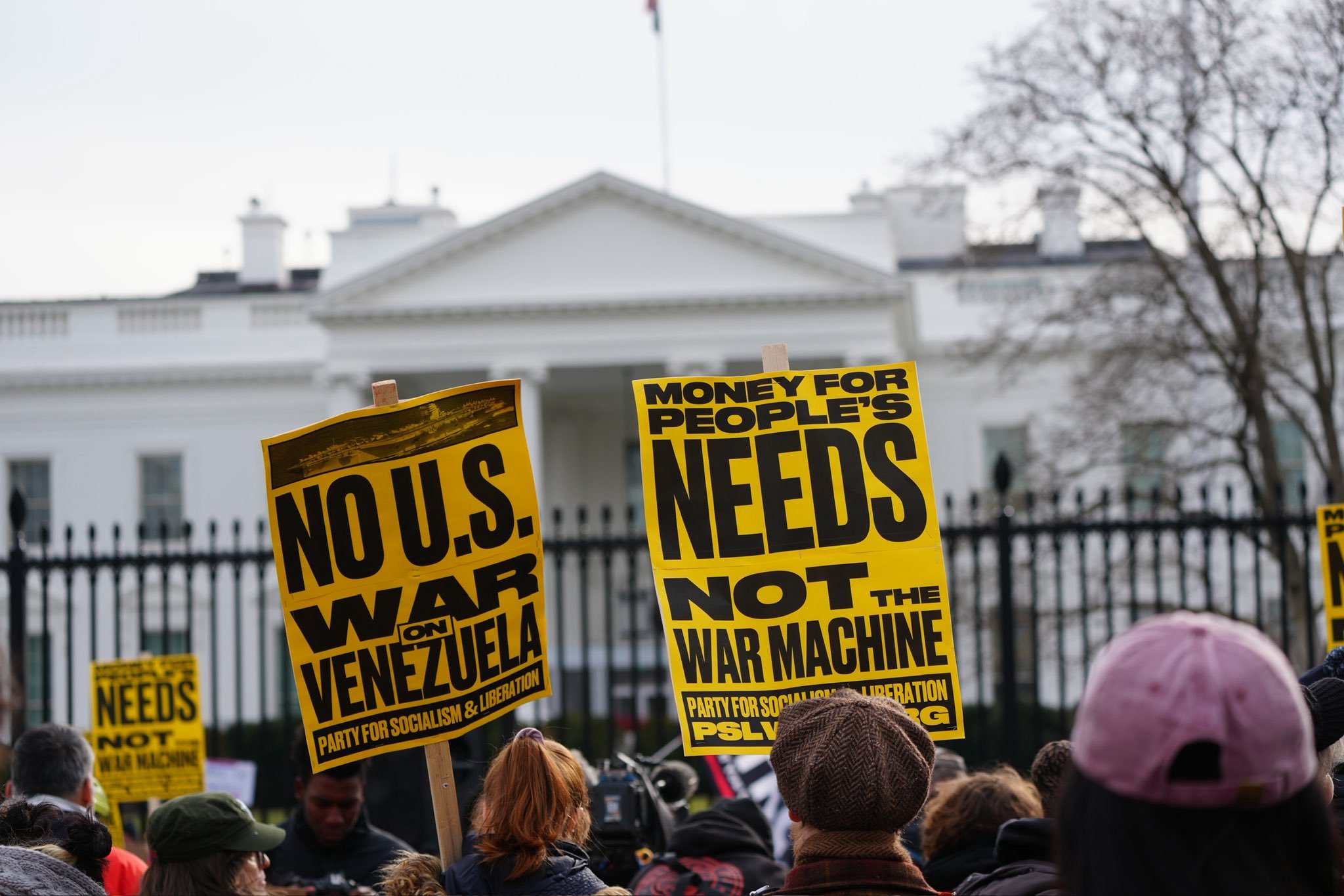 جانب من الاحتجاجات