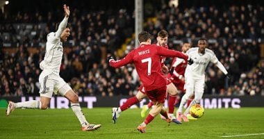 نتيجة مباراة فولهام ضد ليفربول اليوم في الدوري الإنجليزي