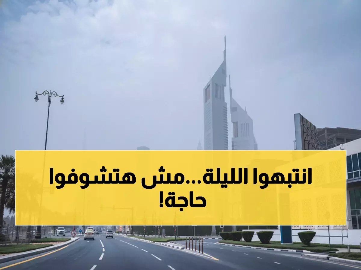  الأرصاد تحذر من ضباب كثيف يحجب الرؤية تماماً خلال ساعات… والحرارة تنهار!