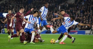 مانشستر سيتي يستضيف برايتون لاستعادة الانتصارات فى الدوري الإنجليزي