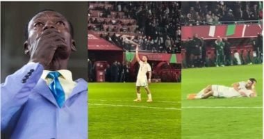 مهاجم الجزائر يعتذر لمشجع الكونغو: لم أكن أدرى ما يرمز إليه