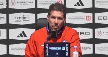 أتلتيكو مدريد ضد الريال.. سيميوني: مواجهة الملكي في السوبر مختلفة تمامًا