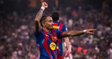 برشلونة يكتسح أتلتيك بيلباو بخماسية ويتأهل لنهائى السوبر الإسبانى