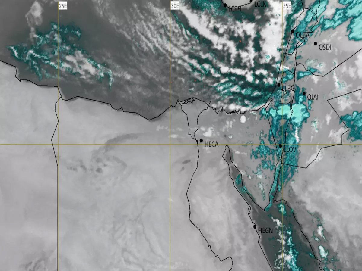  الأرصاد تعلن حالة طوارئ جوية... عواصف رعدية وسيول تهدد سيناء خلال ساعات!