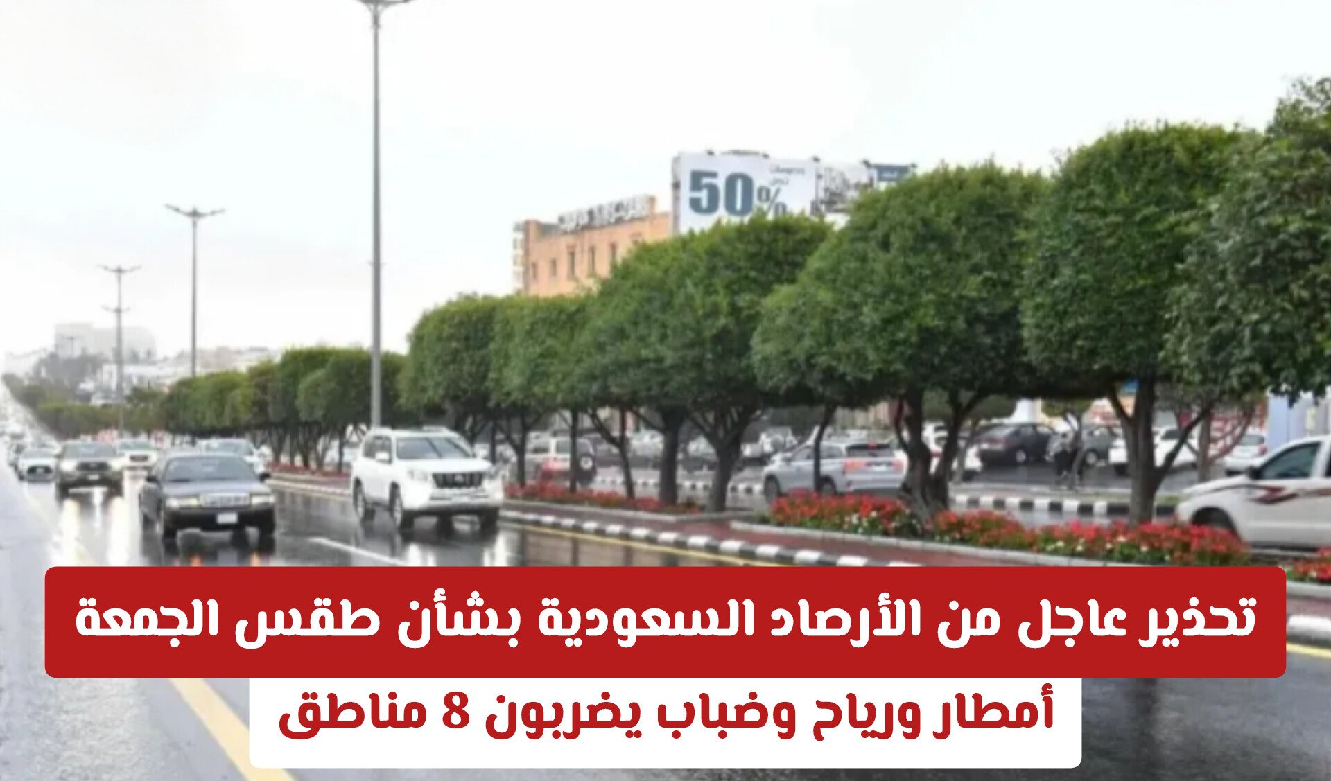 تحذير عاجل من الأرصاد السعودية بشأن طقس الجمعة.. أمطار ورياح وضباب يضربون 8 مناطق