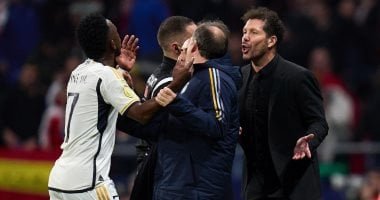 أتلتيكو مدريد ضد الريال.. الملكي يدعم فينيسيوس بعد أزمته مع سيميوني