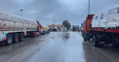 1053 شاحنة مساعدات إنسانية ووقود تصل قطاع غزة عبر معبر رفح خلال 5 أيام‎