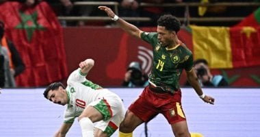 المغرب ضد الكاميرون .. دياز يتقدم لأسود الأطلس في الدقيقة 26.. صور