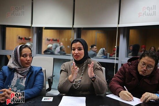 أحمد جمال وآية دعبس والدكتورة إيمان ماهر أحمد جمال وآية دعبس والدكتورة إيمان ماهر