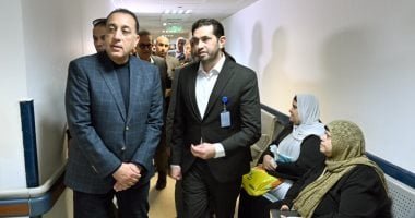 رئيس الوزراء يتفقد مستشفى أم المصريين