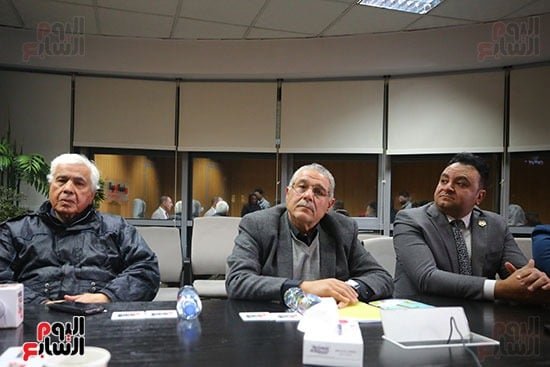 الدكتور محمود حمدى واللواء مدحت الحريشى والدكتور شهاب عبد الحميد