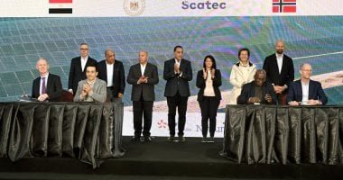 رئيس الوزراء يشهد توقيع اتفاقيات التمويل المبدئية لمشروع «ڤالى للطاقة المستدامة» باستثمارات 1.8 مليار دولار