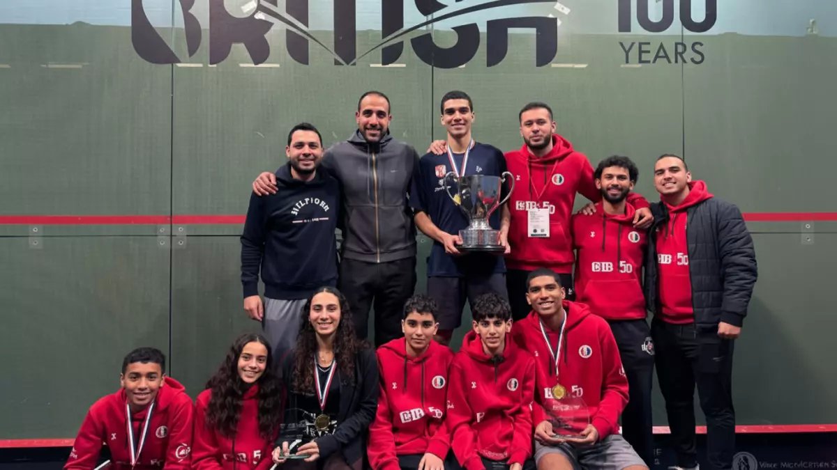 عاجل: الأهلي يحطم الأرقام في إنجلترا... 9 ميداليات ذهبية وفضية تهز عالم الإسكواش!