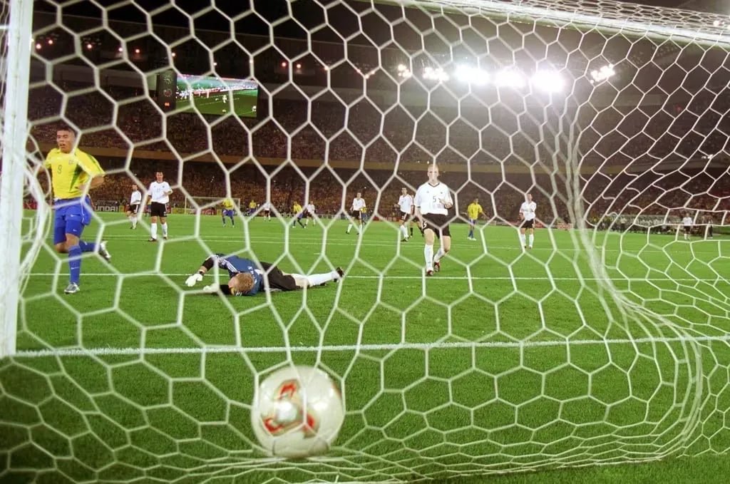 ألمانيا والبرازيل فى نهائي 2002 ألمانيا والبرازيل فى نهائي 2002