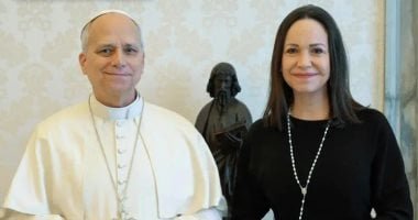 خطوة تاريخية.. بابا الفاتيكان يلتقي ماريا كورينا ماتشادو لمناقشة فنزويلا