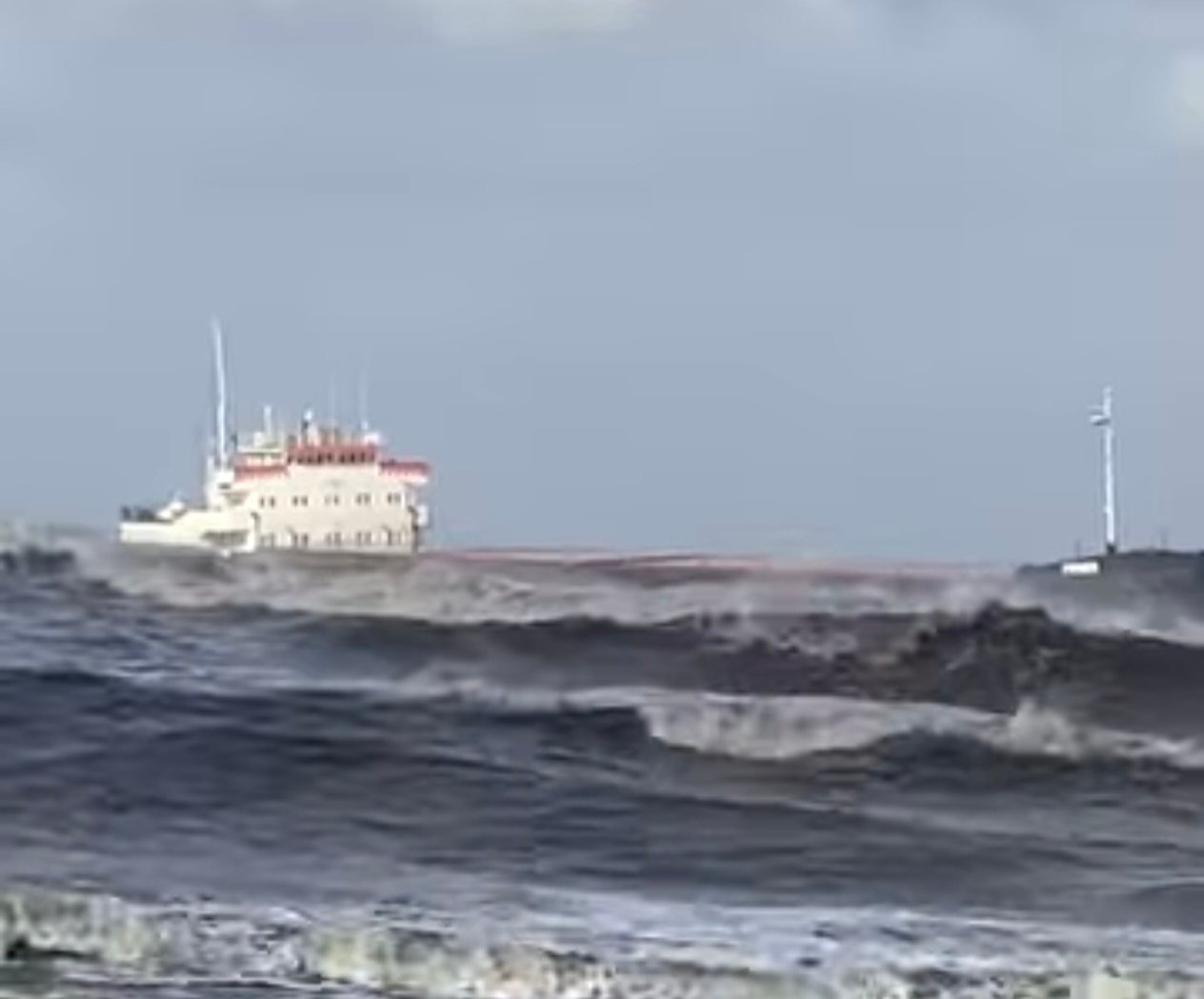 الجنوح للسفينة