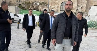 وزير الأمن القومى الإسرائيلي المتطرف بن غفير يقتحم المسجد الأقصى المبارك