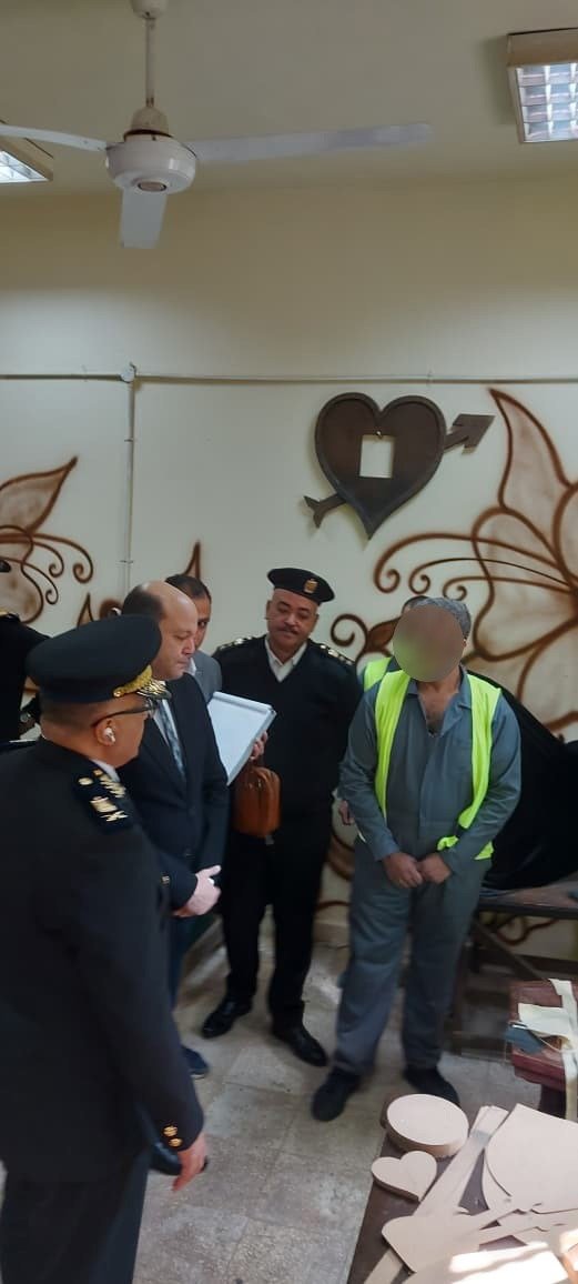 حرف يدوية داخل مركز الاصلاح