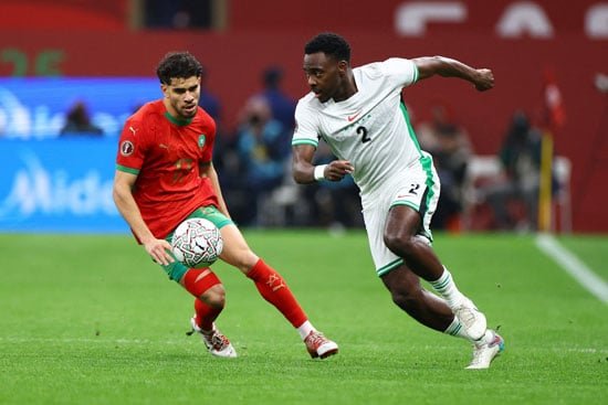 المغرب ضد نيجيريا