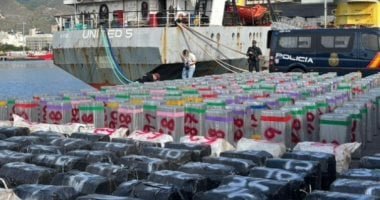 ملح بالكوكايين.. العثور على 10 أطنان مخدرات فى أكبر عملية تهريب بإسبانيا