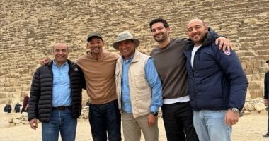 السياحة والآثار: ويل سميث زار الحجرات الداخلية لهرم الملك خوفو