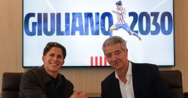 أتلتيكو مدريد يمدد عقد جوليانو سيميوني حتى 2030