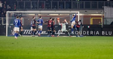 كومو ضد ميلان.. الروسونيري يتعادل 1 - 1 فى الشوط الأول.. فيديو