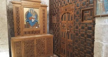 جبل الطير.. حكاية كنيسة شاهدة على هروب العائلة المقدسة من بطش الرومان.. صور