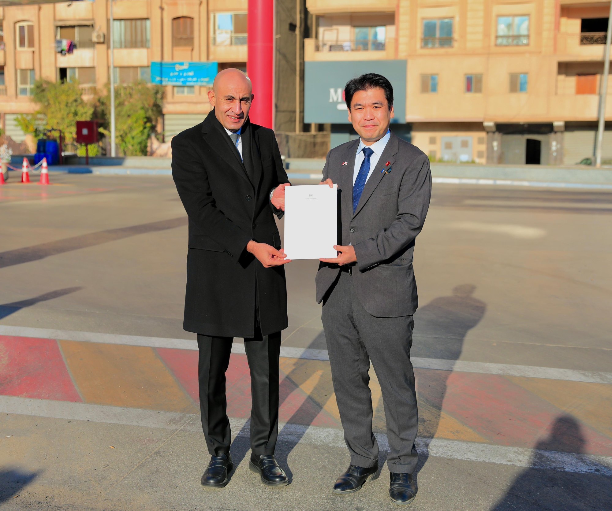 وزير التعليم يصطحب نظيره اليابانى