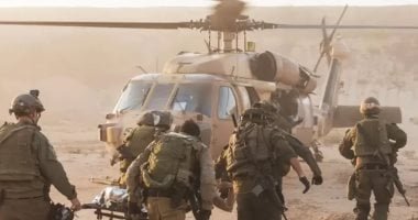 سقوط مروحية عسكرية إسرائيلية قرب منطقة كيسان شرق بيت لحم بالضفة الغربية