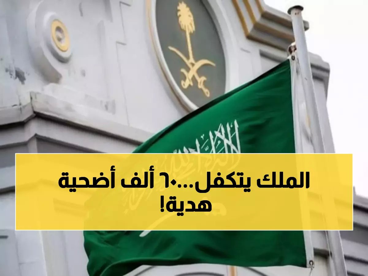  السعودية تسلم مصر وفلسطين 60 ألف أضحية مجاناً... مشروع خيري عملاق منذ 40 عاماً يصل 26 دولة!