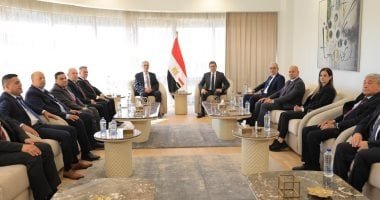 رئيس المخابرات العامة يستقبل أعضاء اللجنة الفلسطينية لإدارة غزة.. صور